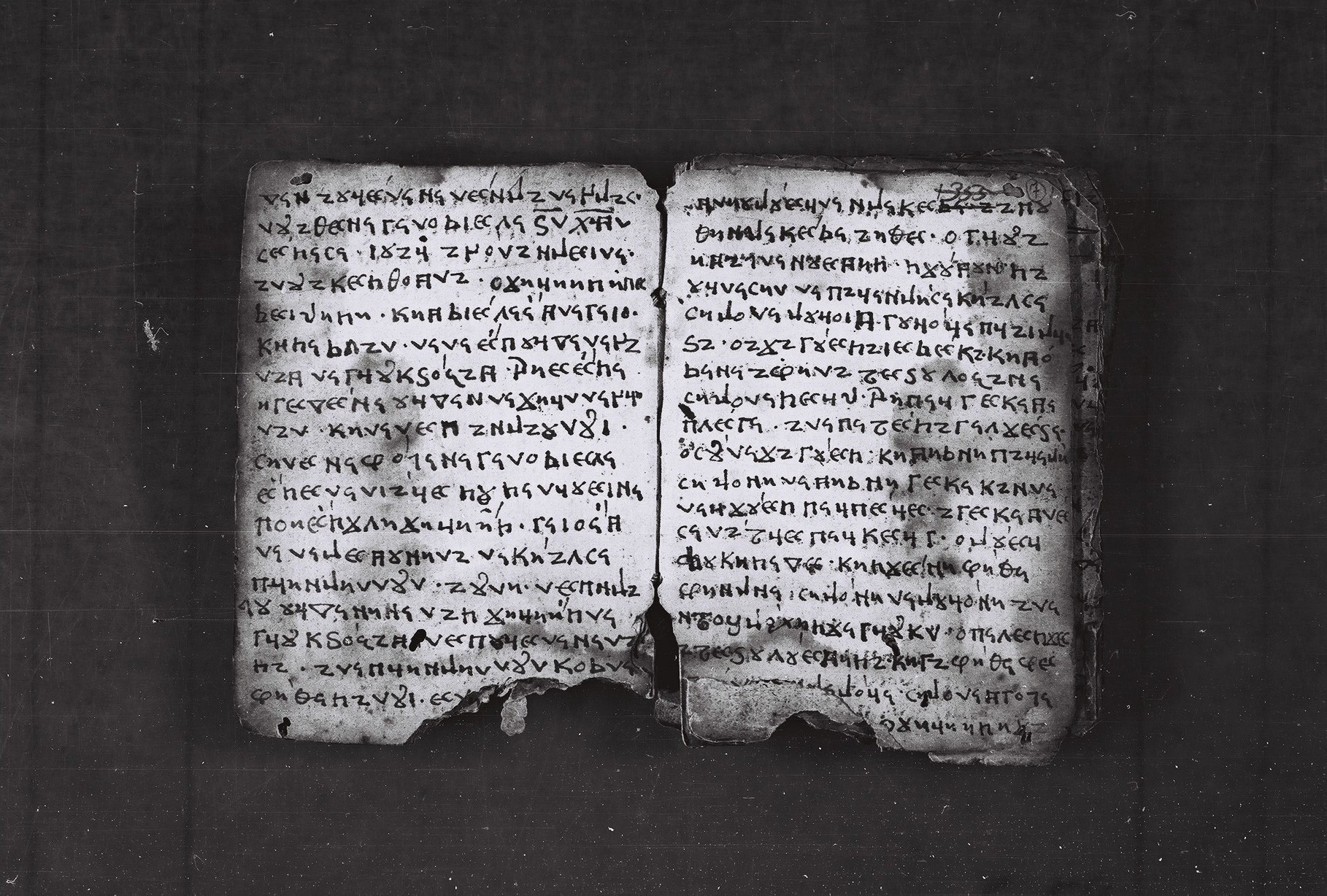 Elbasan Gospel Manuscript p11 and 12