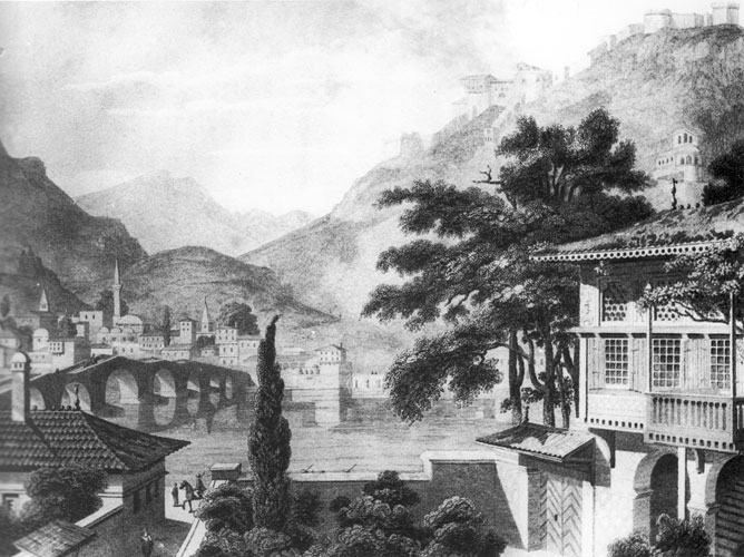 Berat in 1813, by Charles Cockerelle.